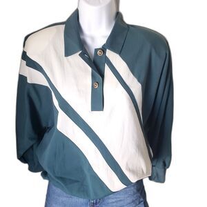 Oversized Baggy GW Graff Vintage Sporty Blouse